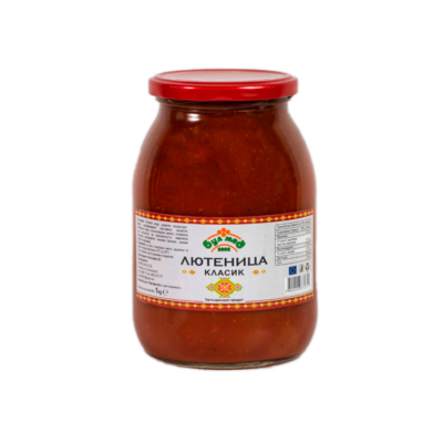 Лютеница – стъклен буркан