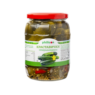 Краставички стерилизирани
